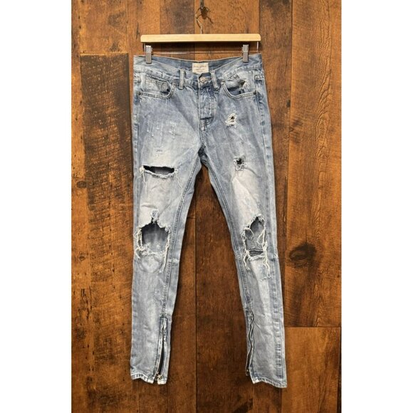 FOG Fear of God Fourth Collection Zip Ankle Jean Size 29 EUC - Picture 2 of 8